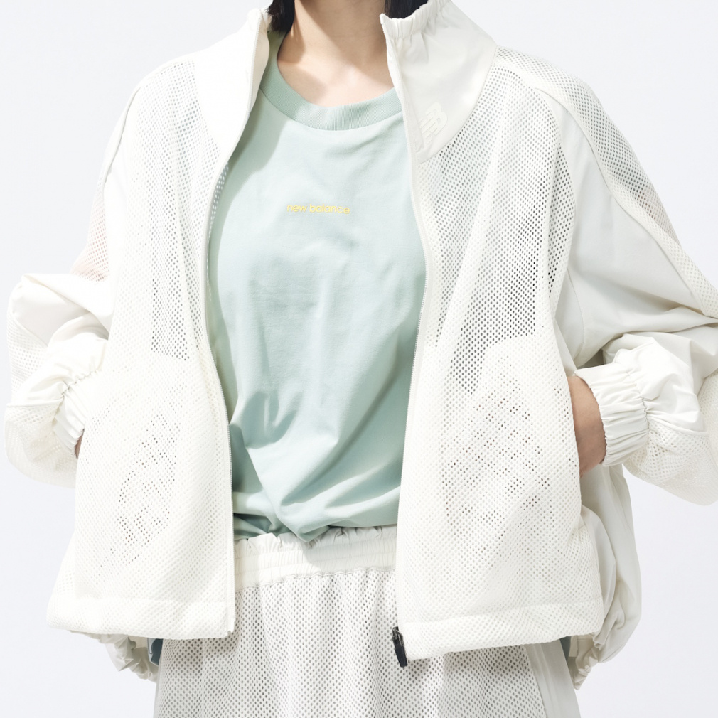ニューバランス THE CITY レディース ウインドジャケット メッシュ