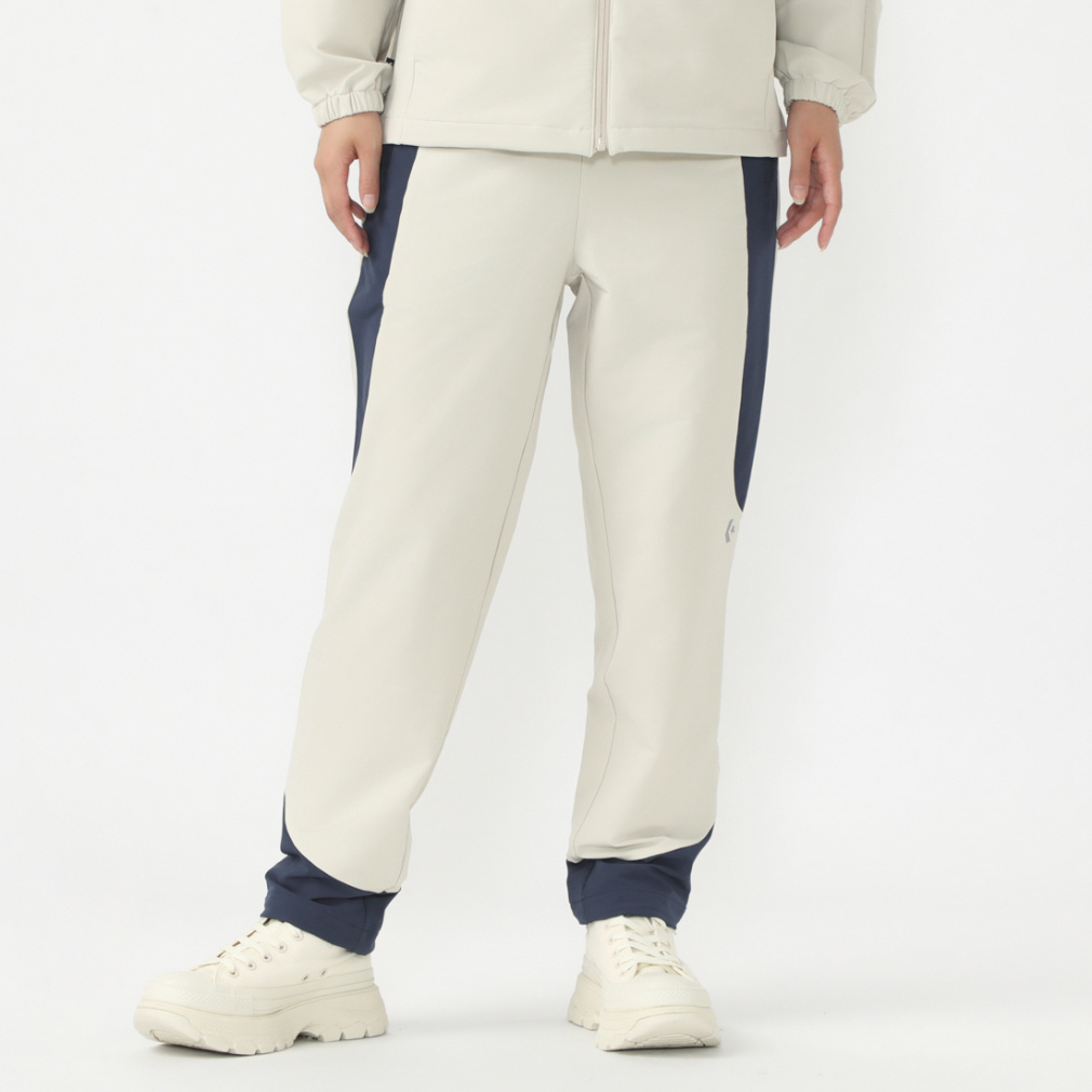 ぱん コンバース レディース ウインドパンツ カラーブロック ウーブンパンツ