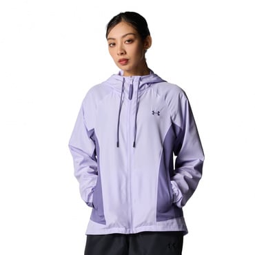 UAノーライナー ウーブン フルジップ フーディー