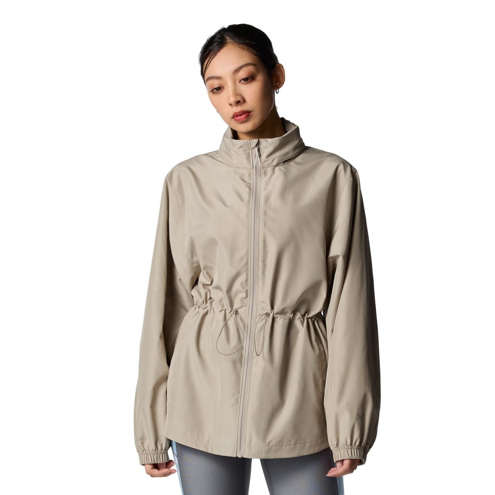 UAウーブン フルジップ フーディー(セピア-M)