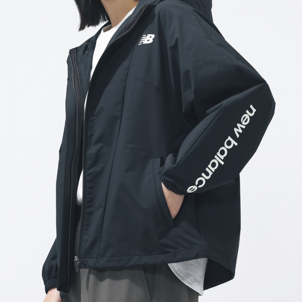 ニューバランス THE CITY レディース クロスジャケット フーデット