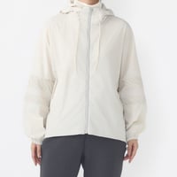 ティゴラ レディース クロスジャケット ナイロンフードジャケット TR