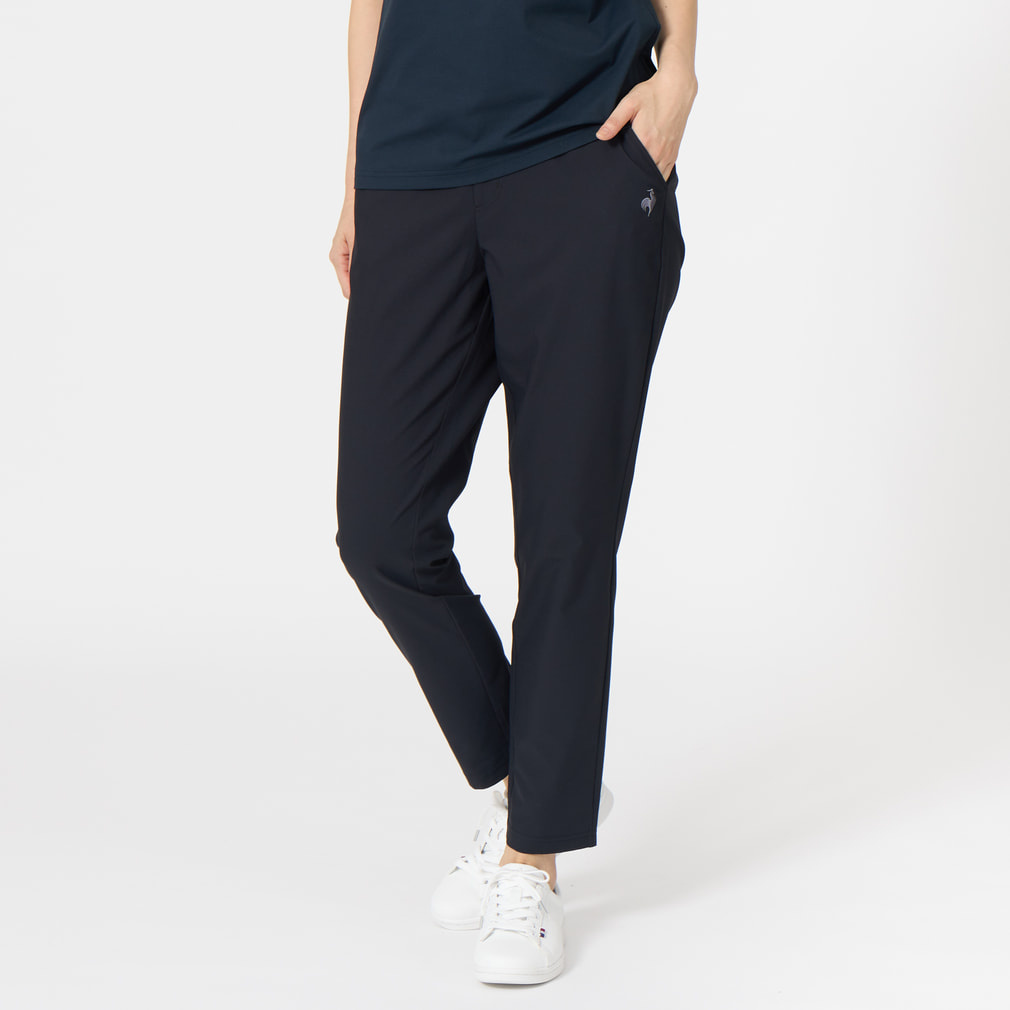 エアスタイリッシュパンツ 9分丈(ブラック-S)