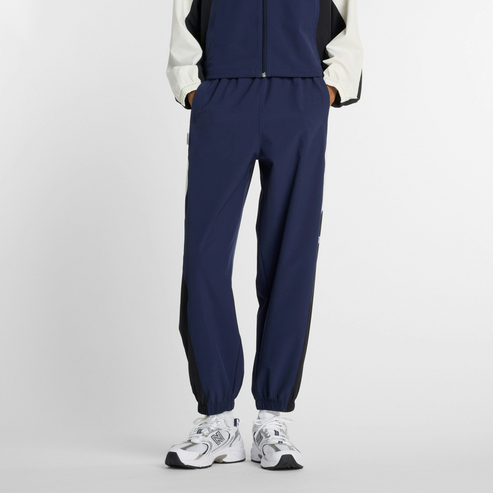 ウーブンジョガーパンツ(ネイビー-S)