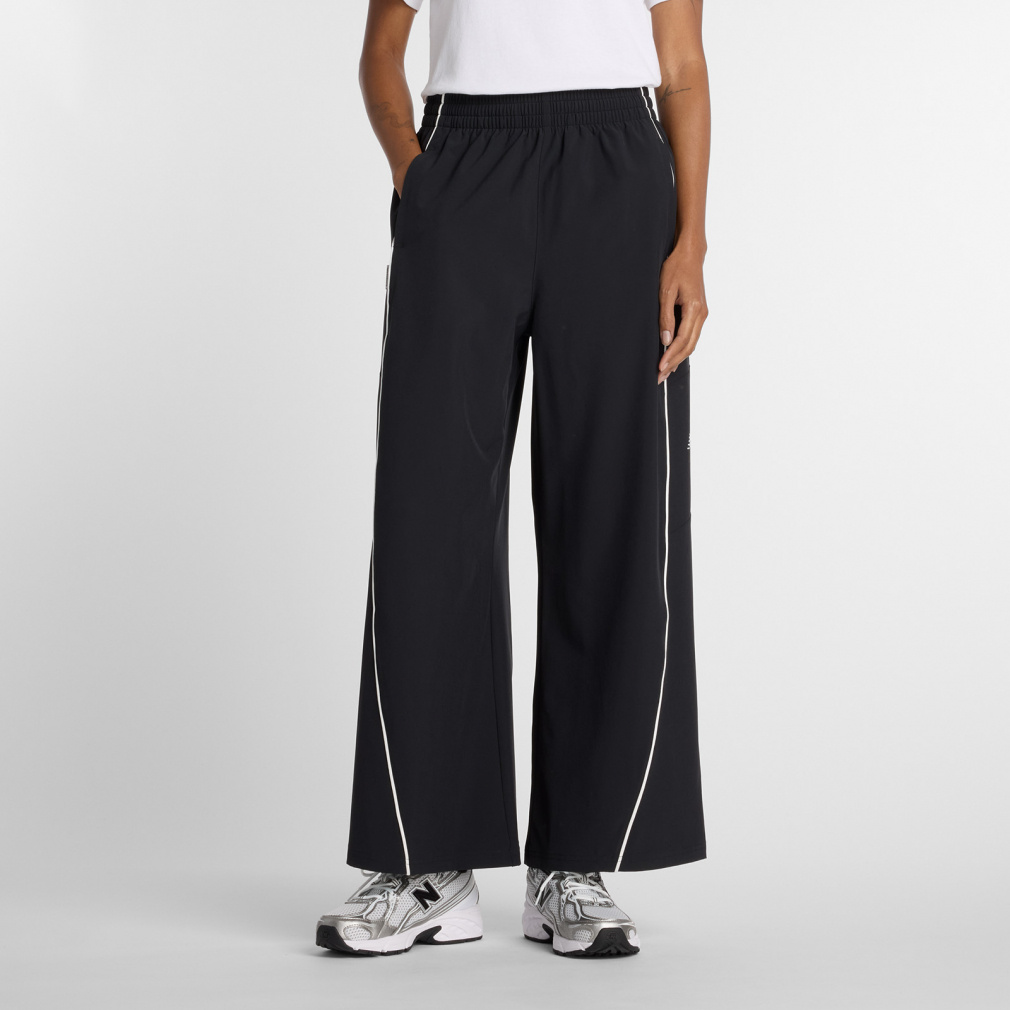 ニューバランス レディース クロスパンツ ウーブンワイドパンツ
