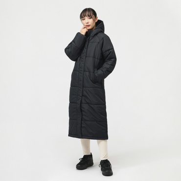 iHEAT中綿ベンチコート(ブラック-L)