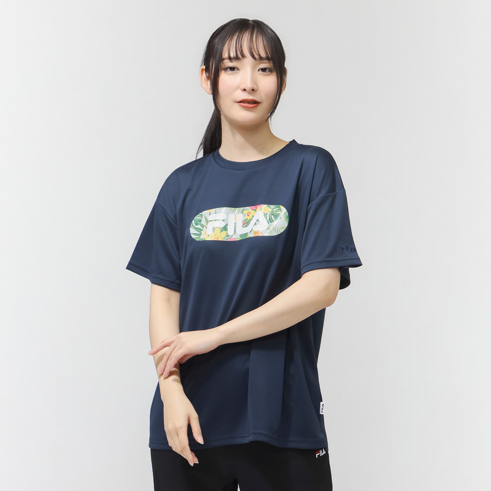 フィラ レディース 半袖 機能 Tシャツ レディースショートスリーブ