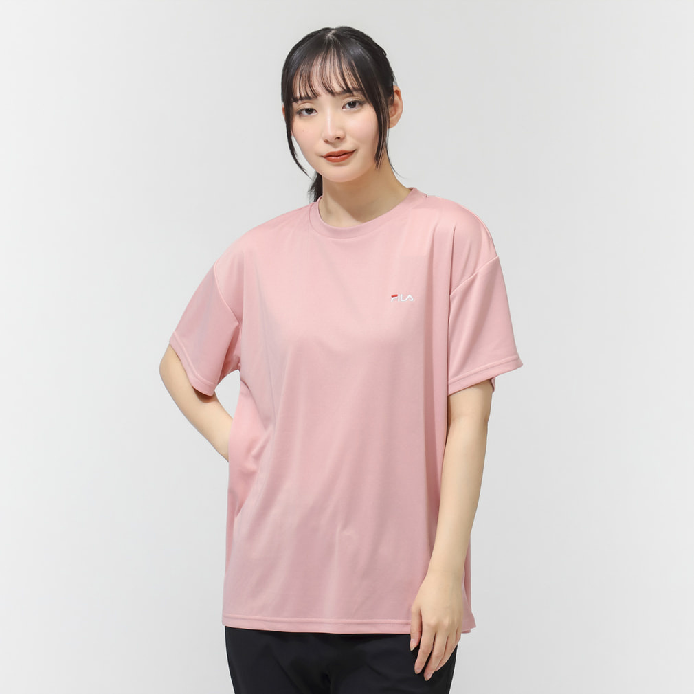 フィラ レディース 半袖 機能 Tシャツ レディースショートスリーブ