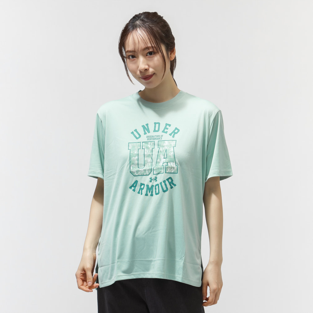 アンダーアーマー レディース 半袖 機能 Tシャツ UAテック オーバー
