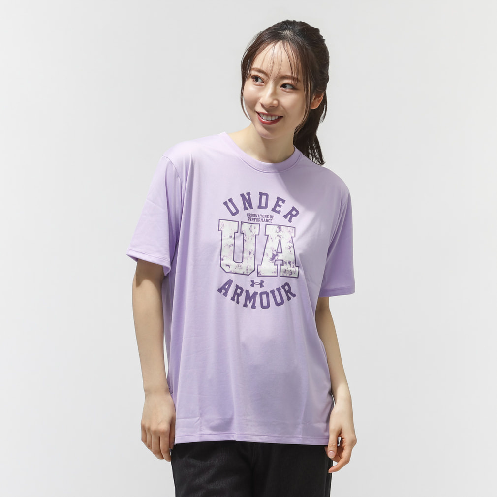 アンダーアーマー レディース 半袖 機能 Tシャツ UAテック オーバー