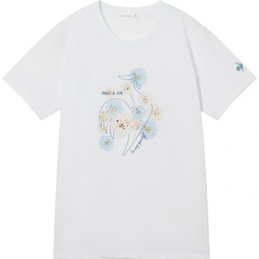ポールアンドジョーコラボ ヘランカ半袖Tシャツ(ホワイト-M)