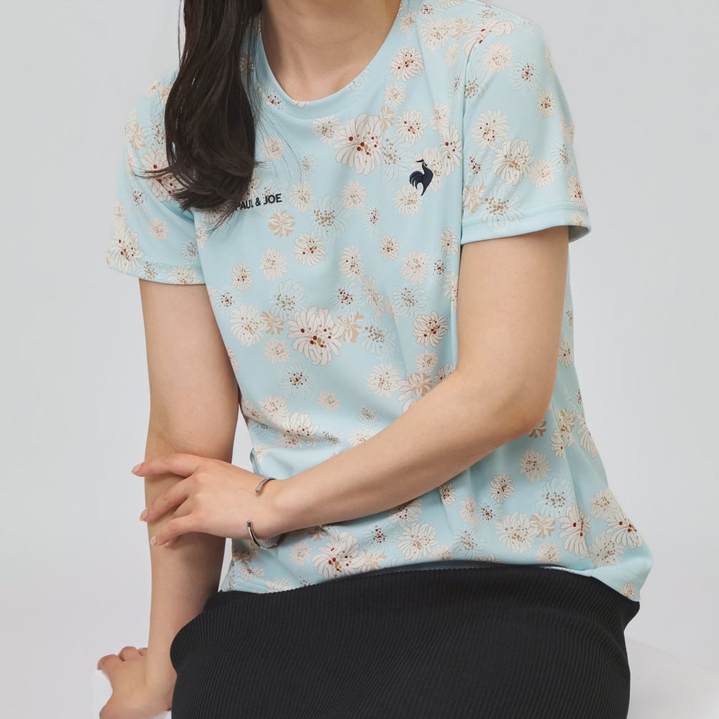 ルコック レディース 半袖 機能 Tシャツ ポールアンドジョーコラボ