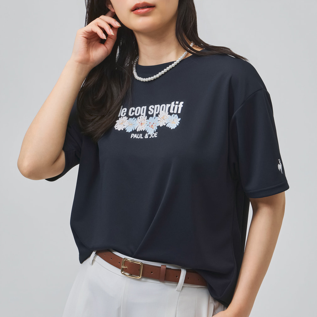 ルコック レディース 半袖 機能 Tシャツ ポールアンドジョーコラボ