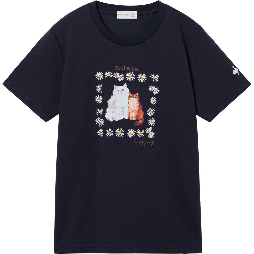 ルコック レディース 半袖 機能 Tシャツ ポールアンドジョーコラボ 綿