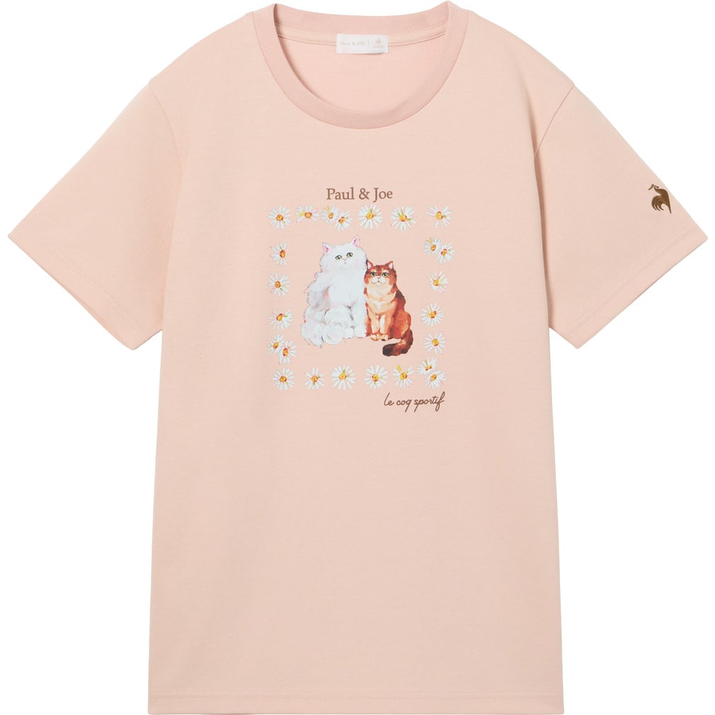 ルコック レディース 半袖 機能 Tシャツ ポールアンドジョーコラボ 綿