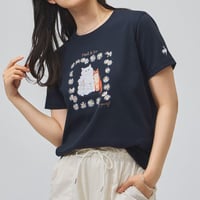 ポールアンドジョーコラボ 綿混半袖Tシャツ