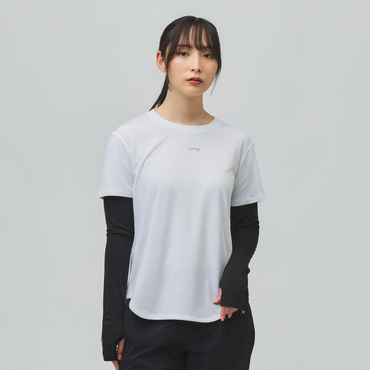 アームカバー付き半袖Tシャツ