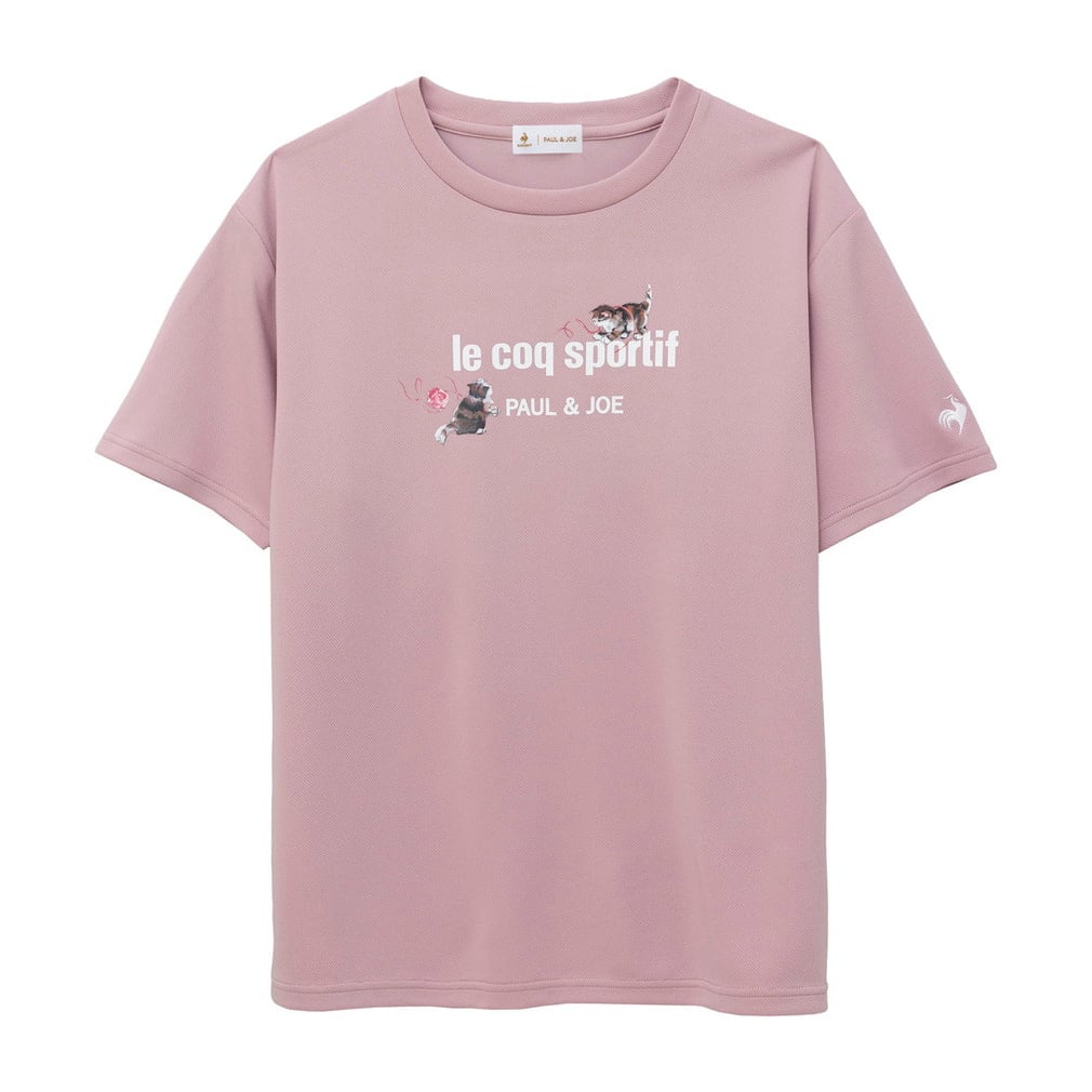 ポールアンドジョーコラボ サンスクリーンボックスTシャツ(ピンク-M)