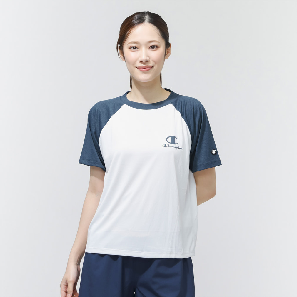 チャンピオン レディース 半袖 機能 Tシャツ SHORT SLEEVE T-SHIRT CW