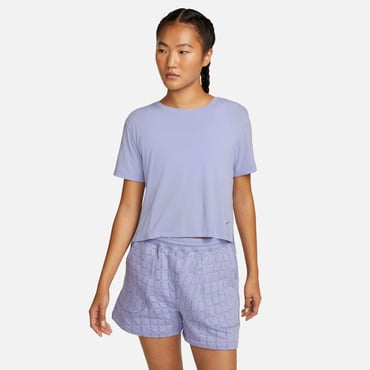 ウィメンズ NY DF S/S トップ(ラベンダー-S)