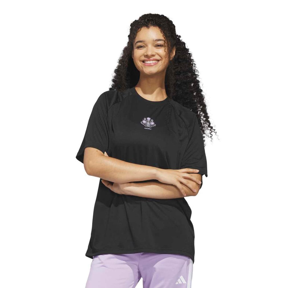 アディダス レディース 半袖 機能 Tシャツ SPORTYCHIC FLOWERS