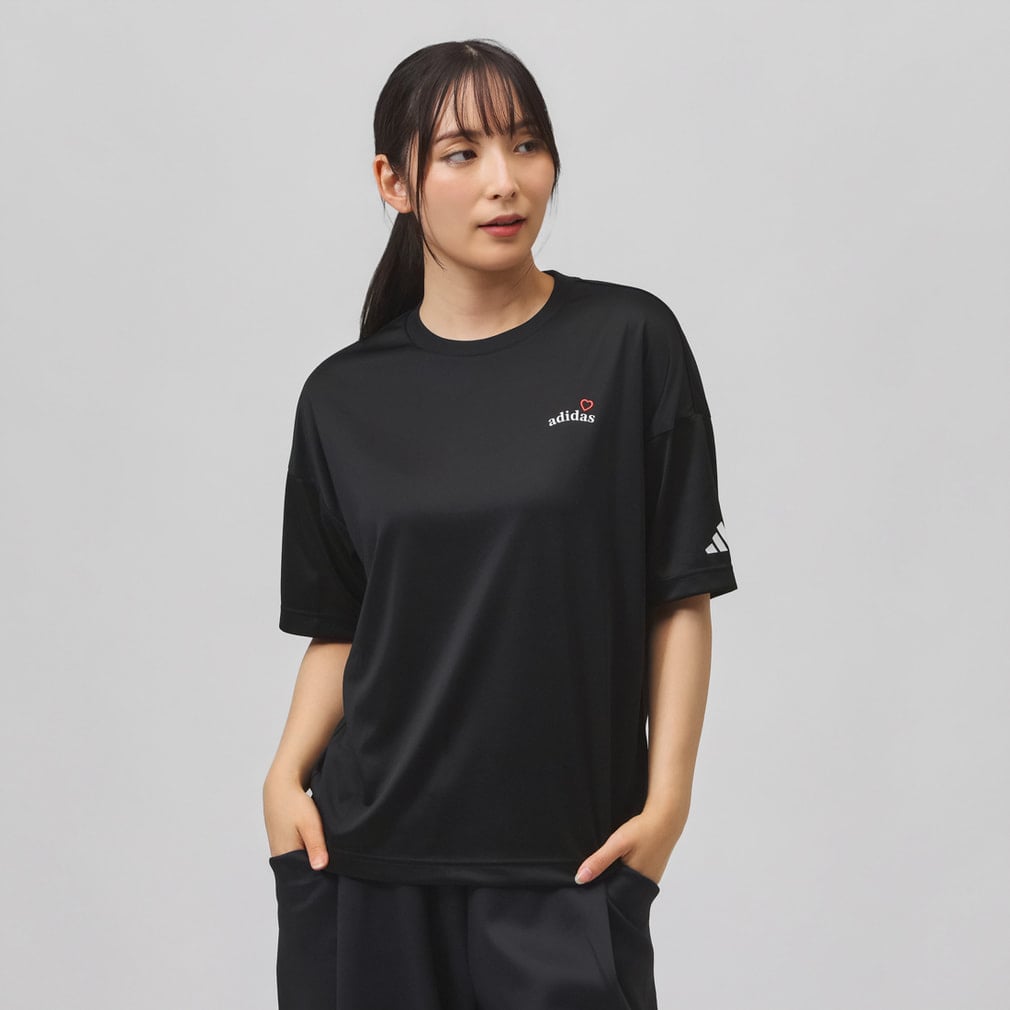 アディダス レディース 半袖 機能 Tシャツ W SS ポリTシャツ AP OHY70