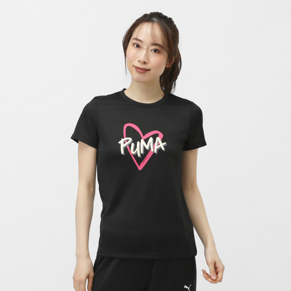 ESS ダブルフェイス ニット ロゴ Tシャツ