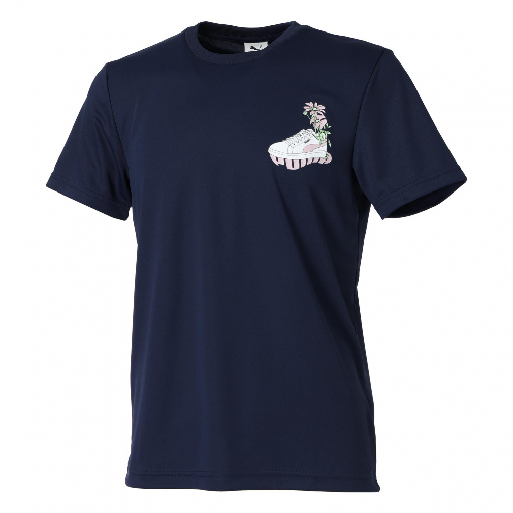 プーマ レディース 半袖 機能 Tシャツ SS ポリ スニーカーグラフィック Tシャツ 691525 スポーツウェア アルペン・スポーツデポ限定 PUMA