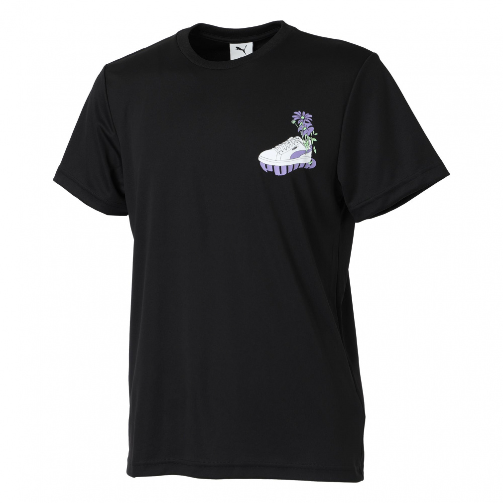 プーマ レディース 半袖 機能 Tシャツ SS ポリ スニーカーグラフィック Tシャツ 691525 スポーツウェア アルペン・スポーツデポ限定 PUMA