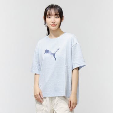 ESS S MX オーバーザイズ SS グラフィック Tシャツ