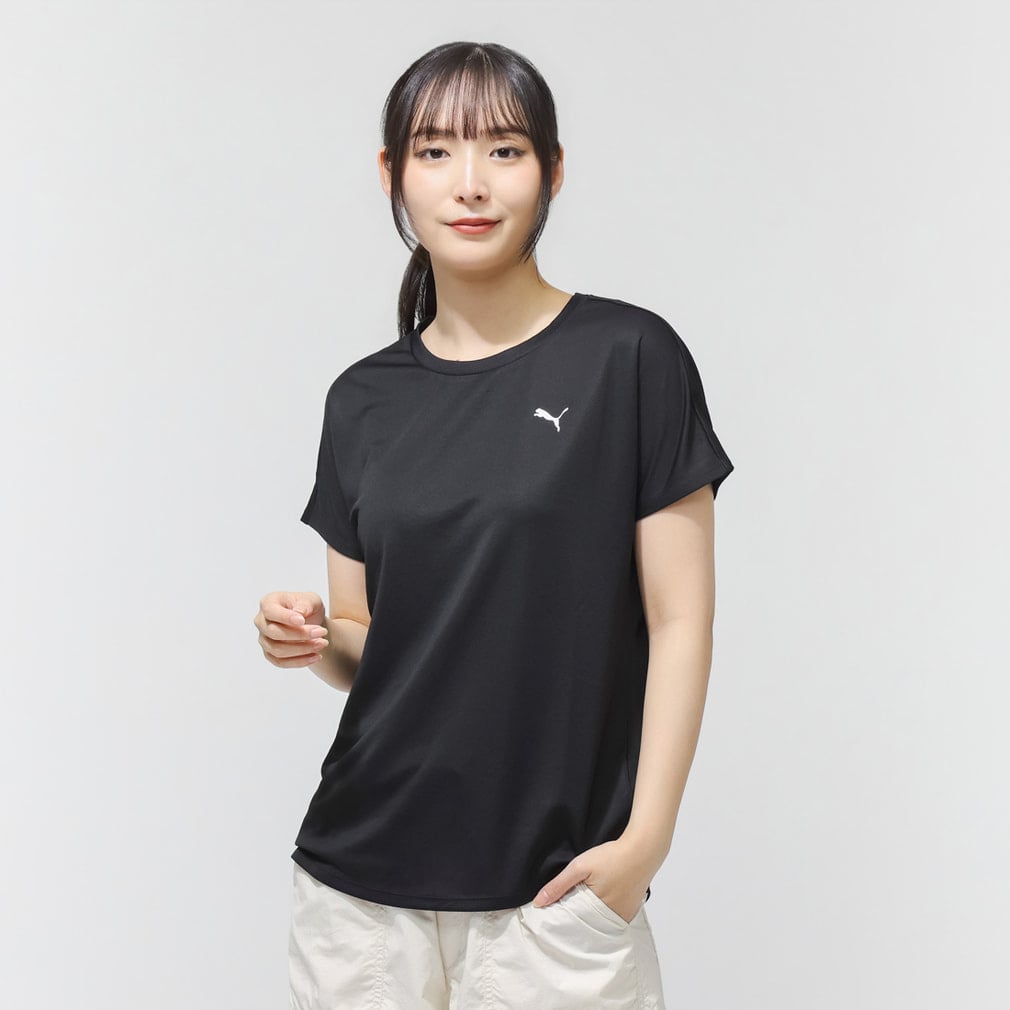 プーマ レディース 半袖 機能 Tシャツ ESS ACTIVE SS Tシャツ 693690