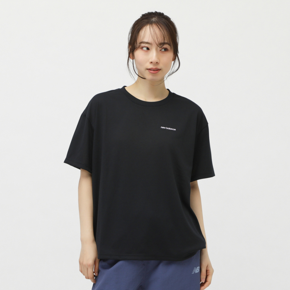 アルペン限定 THE CITY ショートスリーブTシャツ ファンクション(ブラック-S　レディス)