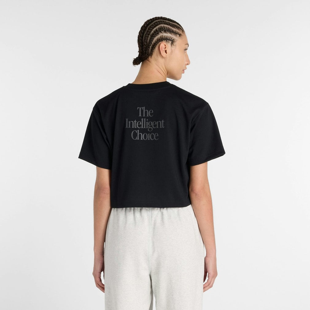 ニューバランス レディース 半袖 機能 Tシャツ グラフィックTシャツ