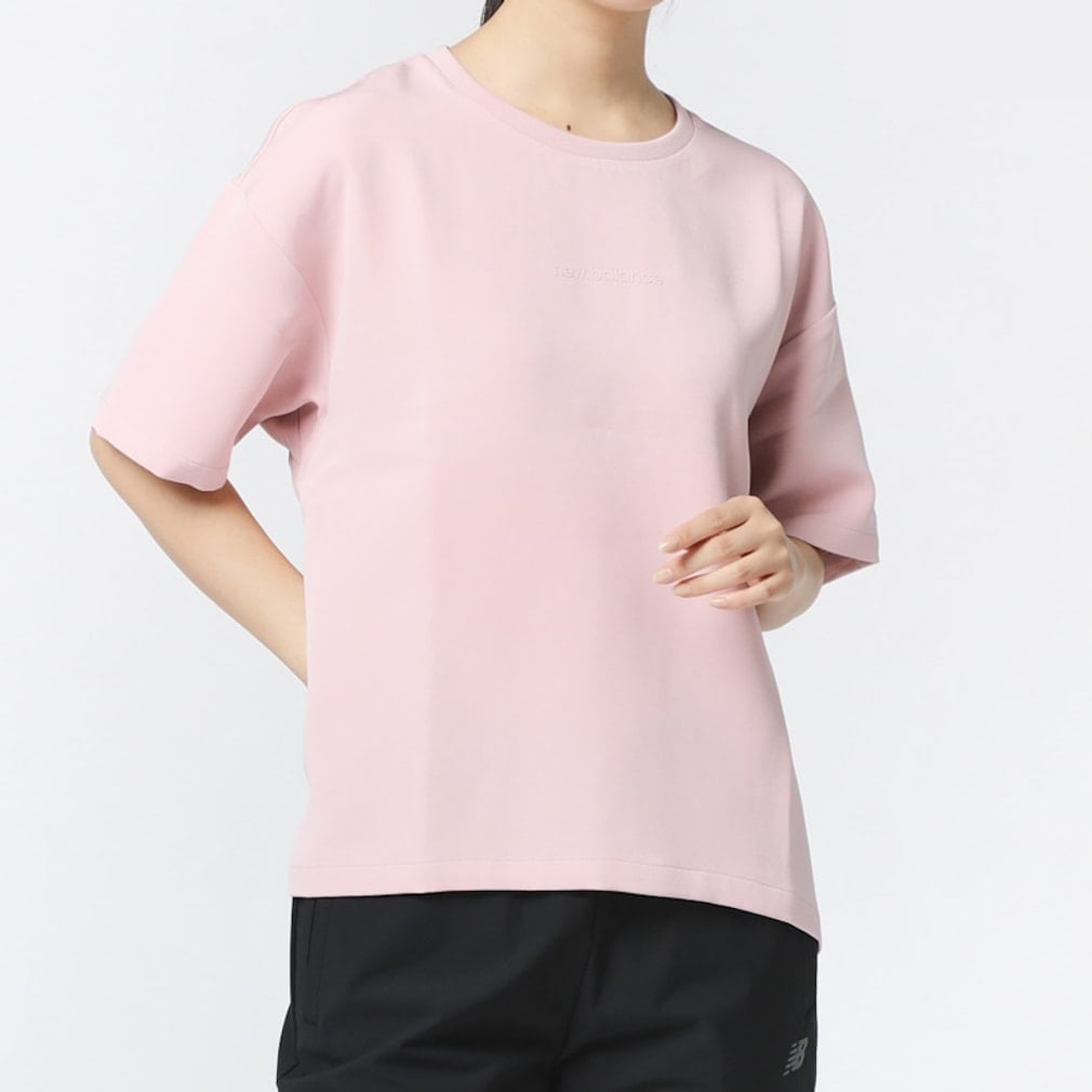 ニューバランス THE CITY レディース 半袖 機能 Tシャツ ウーブン