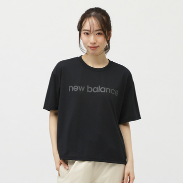 アルペン限定 THE CITY ショートスリーブショートレングスTシャツ ファンクション(ブラック-S　レディス)