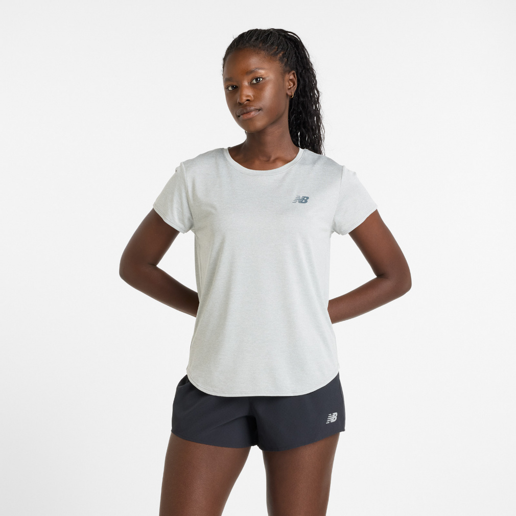 売れ筋商品|||ブルンスバザー Tシャツ レディース トップス GROUNDBERRY DURO  - Top - silver New Balance Athletics ショートスリーブ Tシャツ アッシュ