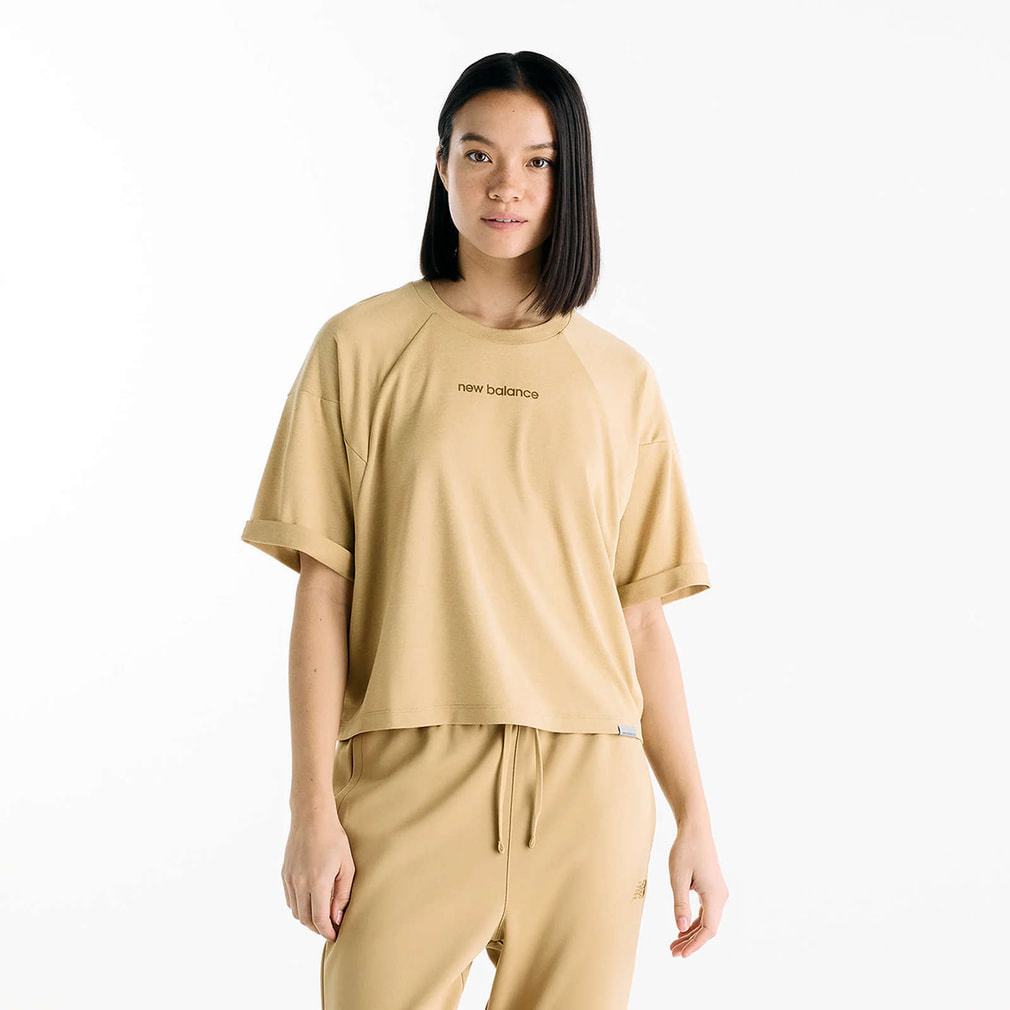 ニューバランス レディース 半袖 機能 Tシャツ NBロゴTシャツ WT62X2MM