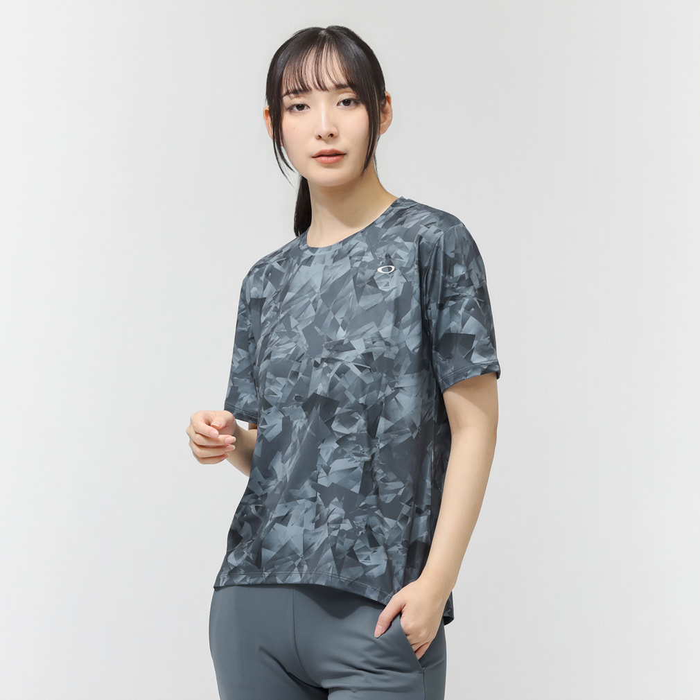 �I�[�N���[ ���f�B�[�X ���� �@�\ T�V���c RADIANT QD EVO PERFORMANCE TEE 11.0 FOA500939 �X�|�[�c�E�F�A OAKLEY
