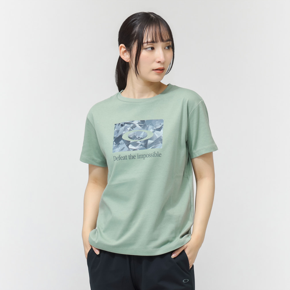 �I�[�N���[ ���f�B�[�X ���� �@�\ T�V���c RADIANT QDC BOX LOGO TEE 11.0 FOA500944 �X�|�[�c�E�F�A OAKLEY