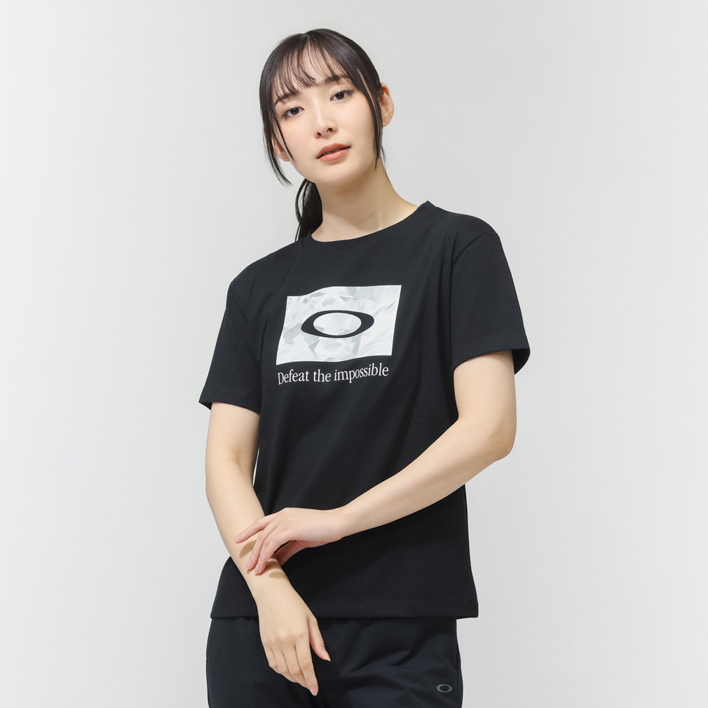 ウェア Oakley apbest オークリー レディース 半袖 機能 Tシャツ RADIANT QDC BOX LOGO TEE