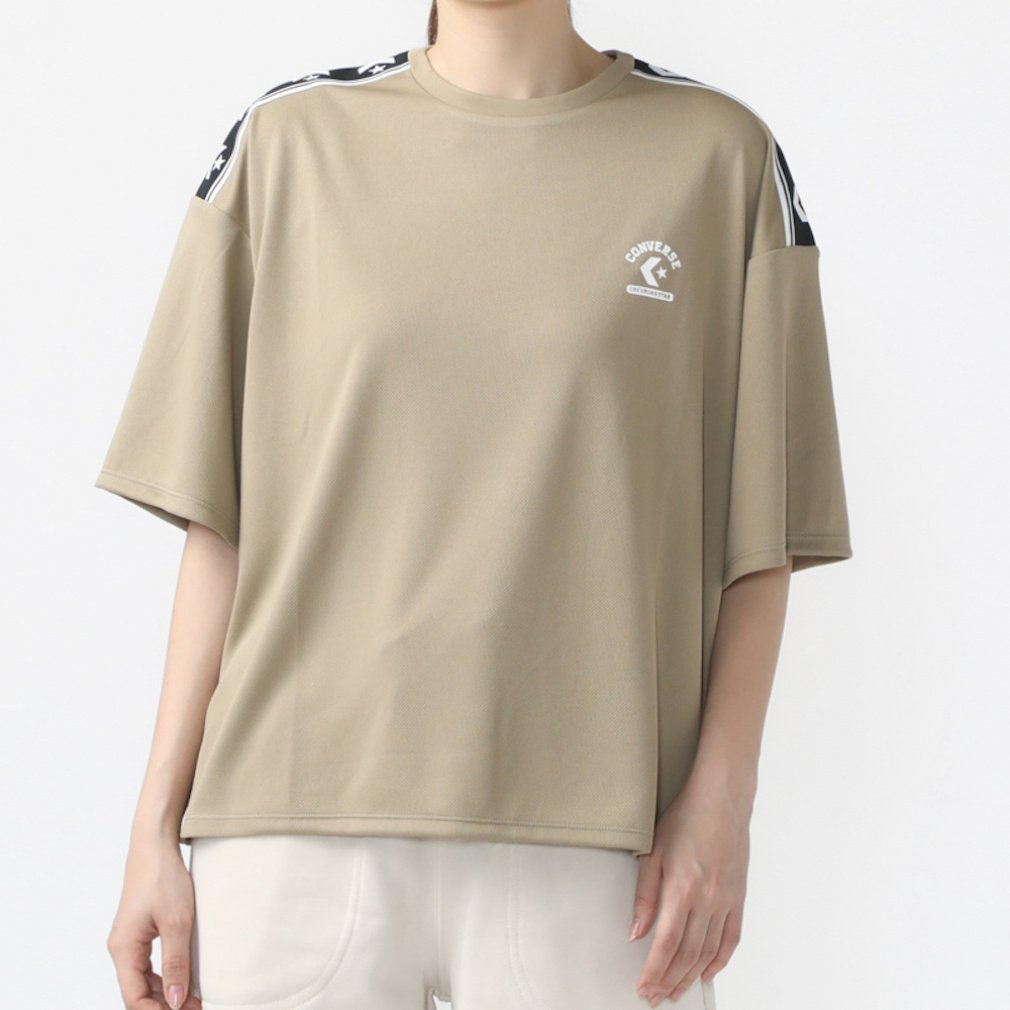 コンバース レディース 半袖 機能 Tシャツ CS TAPE SS TEE 4430001スポーツウェア Converse