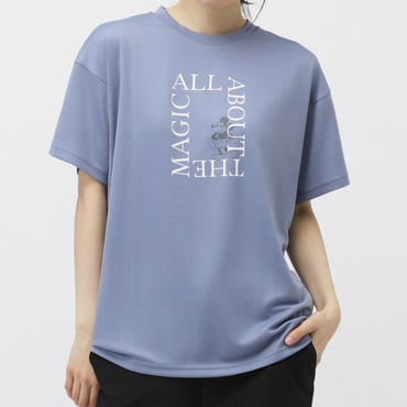 iCOOL 遮熱UV オーバーサイズTシャツ ミッキー