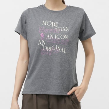 iCOOL 遮熱UV グラフィックTシャツ タイポ