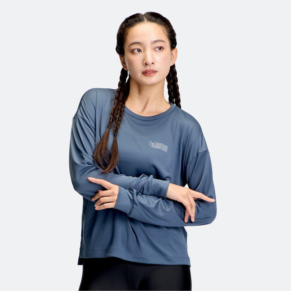 アンダーアーマー レディース 長袖 機能 Tシャツ UAテック