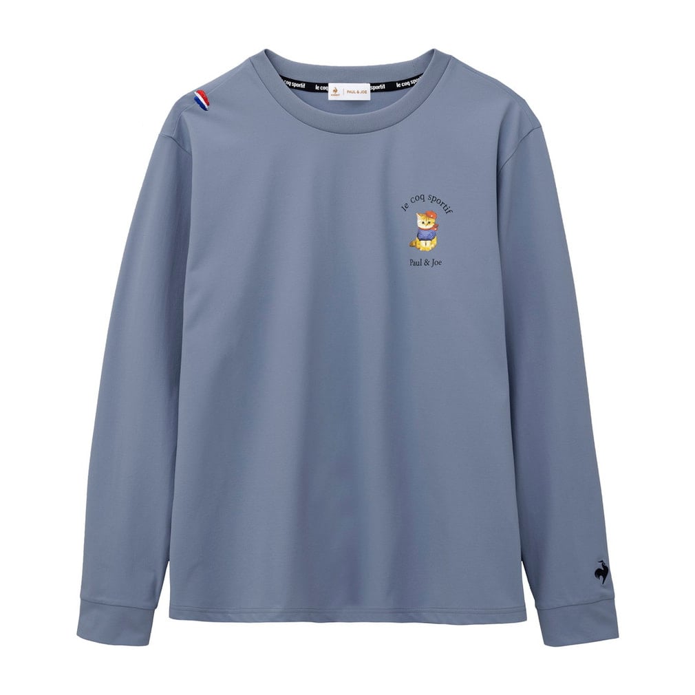 ポールアンドジョーコラボ サンスクリーン長袖Tシャツ(サックスブルー-M)