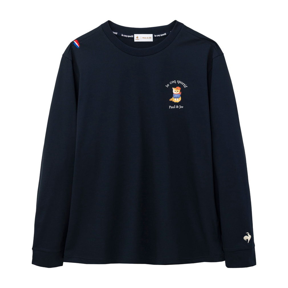14300円★ルコック サンスクリーン アシンメトリーデザイン長袖シャツ★LL ルコック レディース 長袖 機能 Tシャツ ポールアンドジョーコラボ