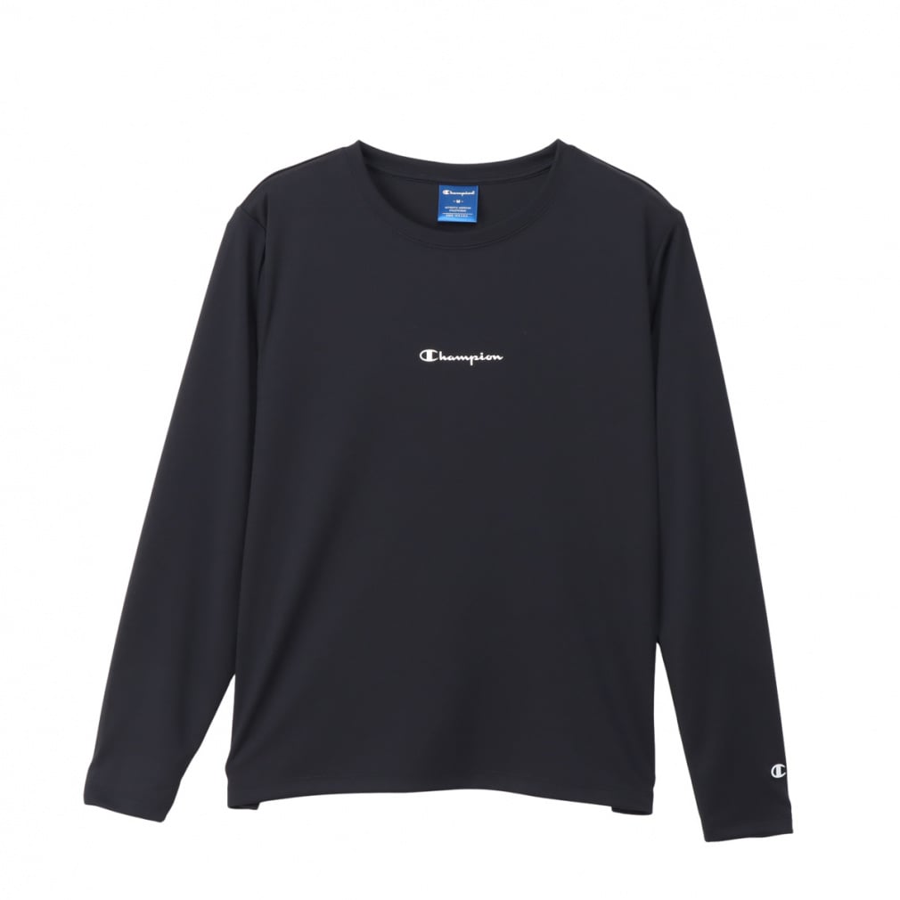 LONG SLEEVE T-SHIRT(ブラック-M)