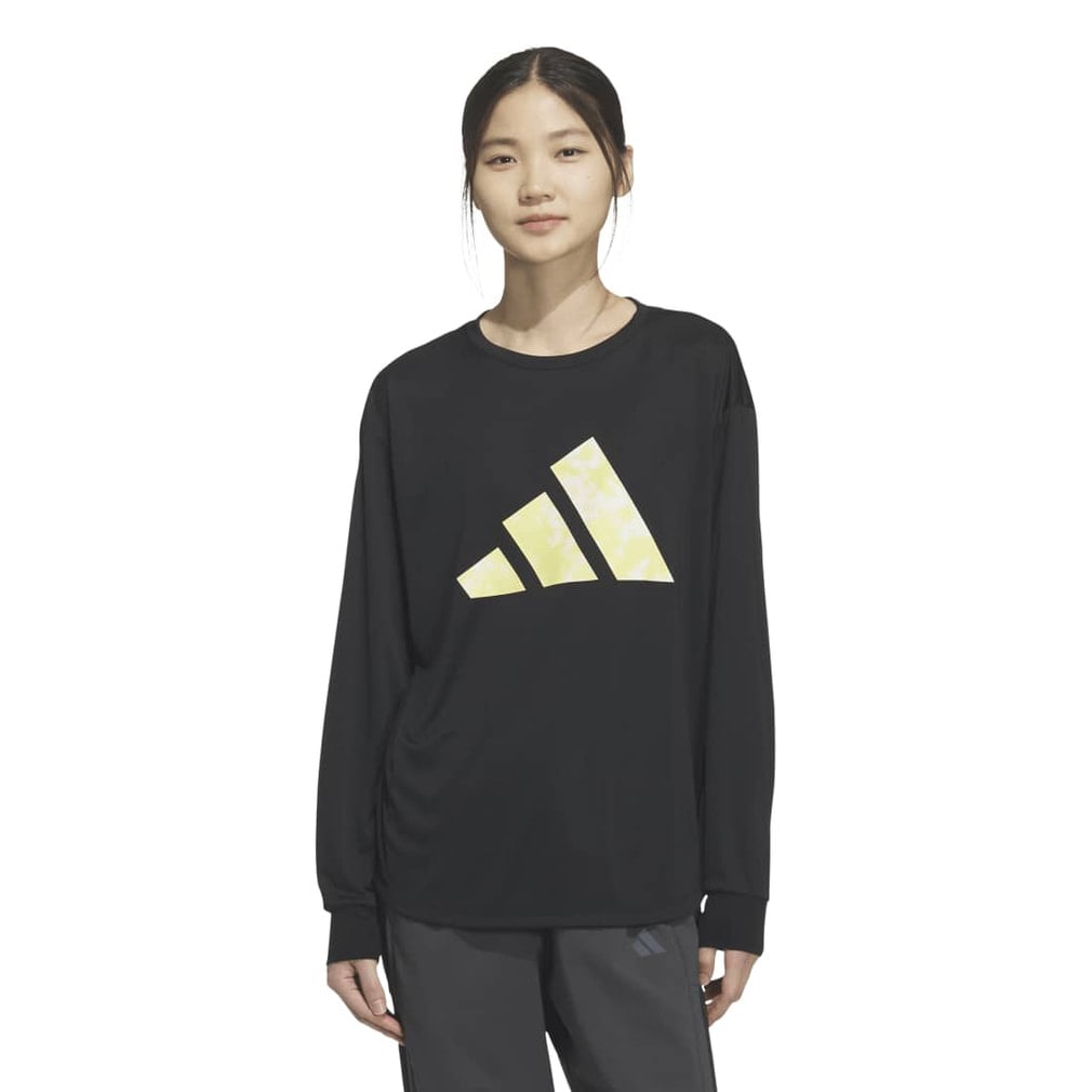 アディダス レディース 長袖 機能 Tシャツ マストハブ ルーズフィット