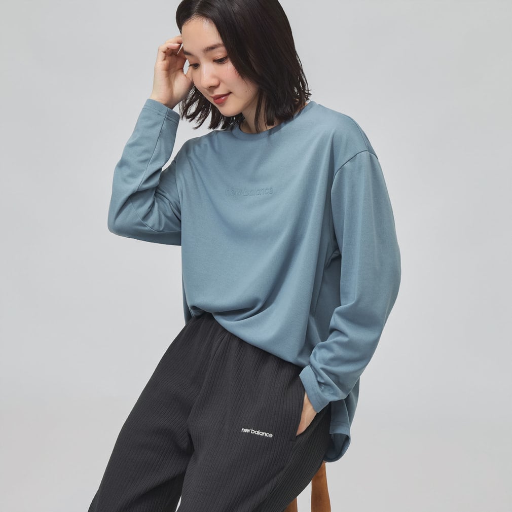ニューバランス THE CITY レディース 長袖 機能 Tシャツ