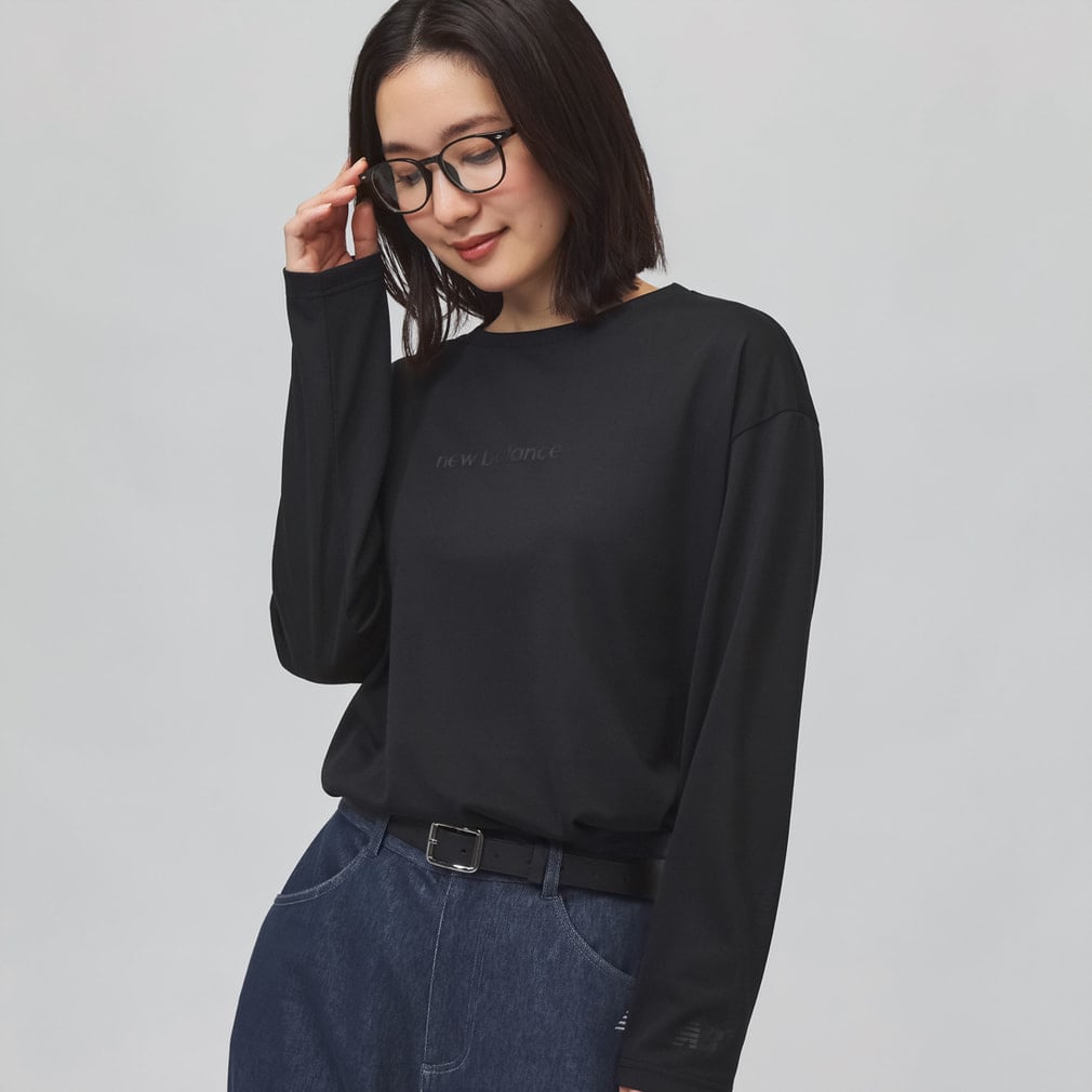 ニューバランス THE CITY レディース 長袖 機能 Tシャツ
